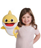 Winmagic Pinkfong Shark Family Plush Puppet Yellow