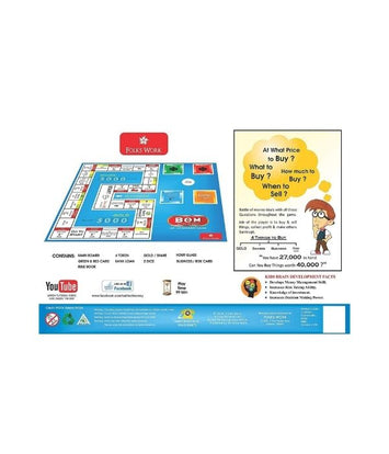 Folks Work Battle of Money Board Game