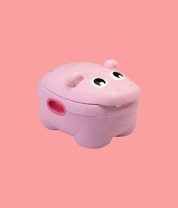 LuvLap Hippo Dippo Baby Potty Training Seat (pink)